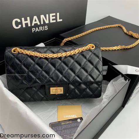 chanel 2.55 fake|chanel 2.55 reissue dimensions.